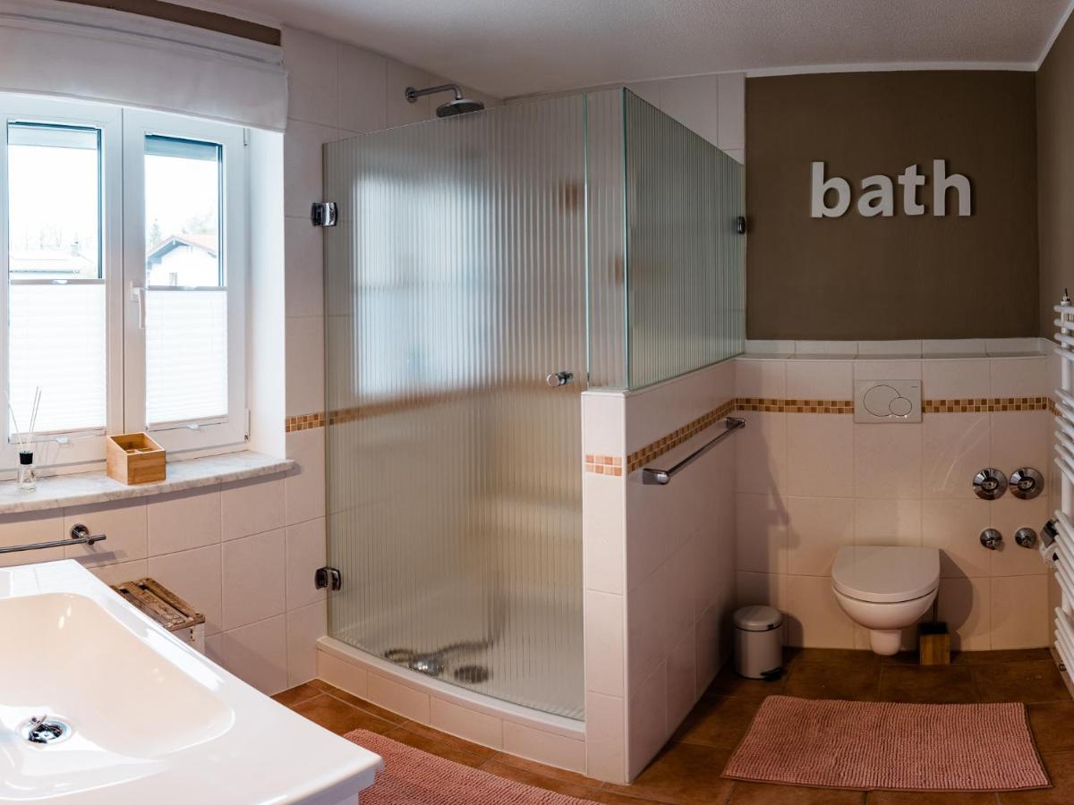 Ferienwohnung Auszeit Chieming Exteriér fotografie